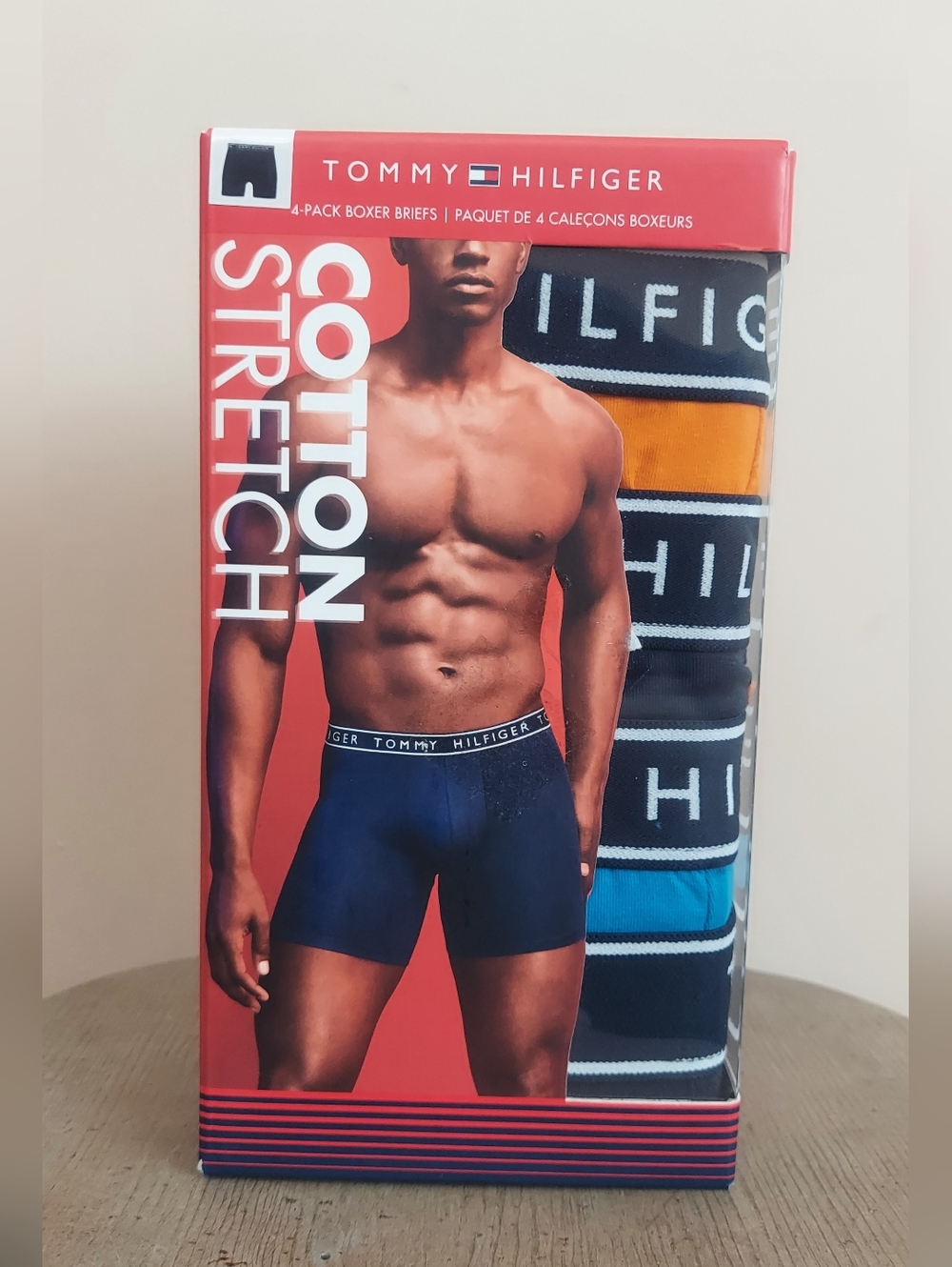 Tommy Hilfiger 4-pack Designer Boxer Briefs Polo Ralph Lauren Tru Relion